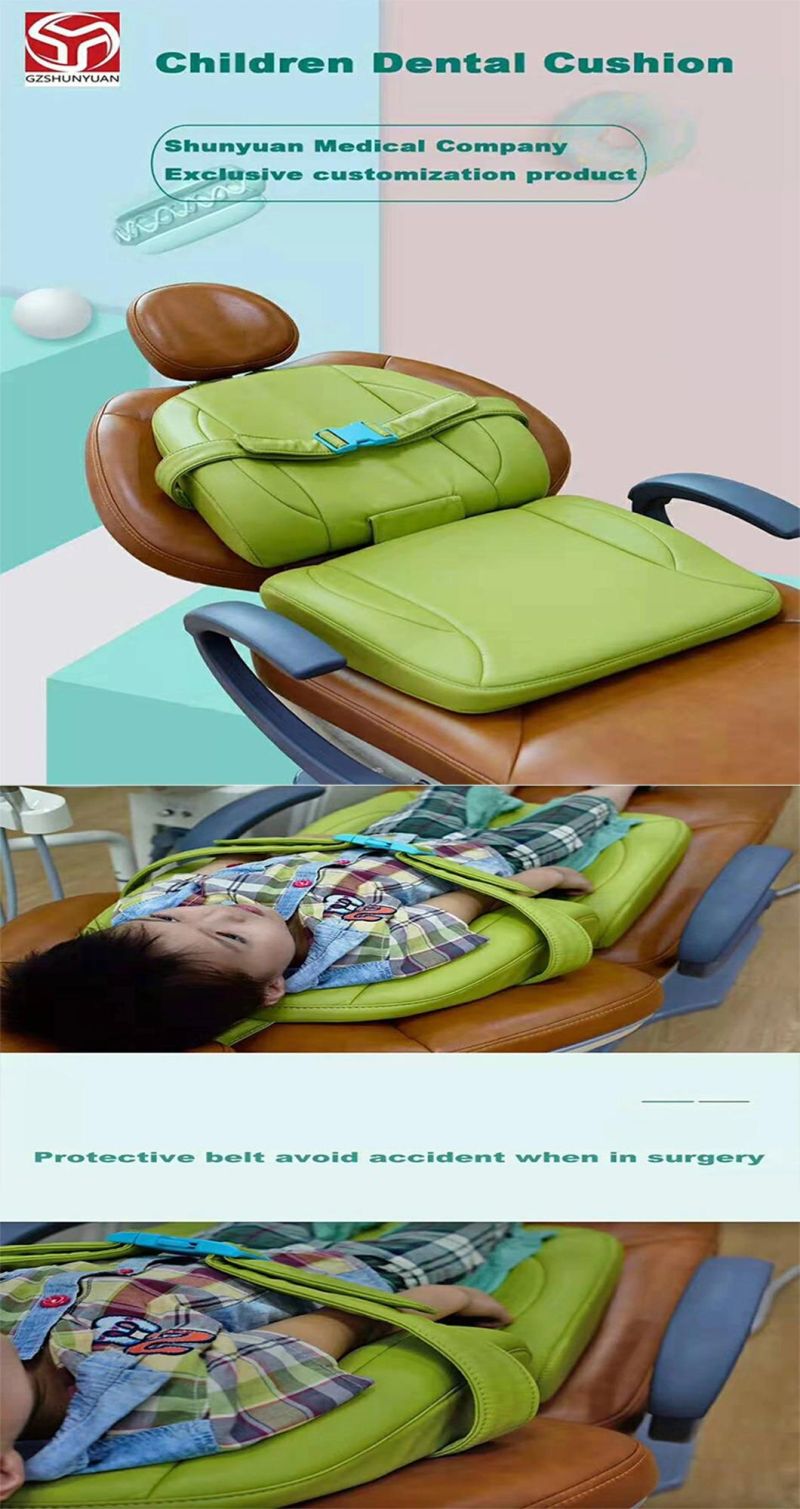 Safety Soft Leather Dental Chair Cushion for The Children