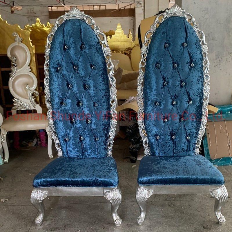 Hotel Furniture Factory Wholesale High Back King Chair in Optional Lobby Chairs Color