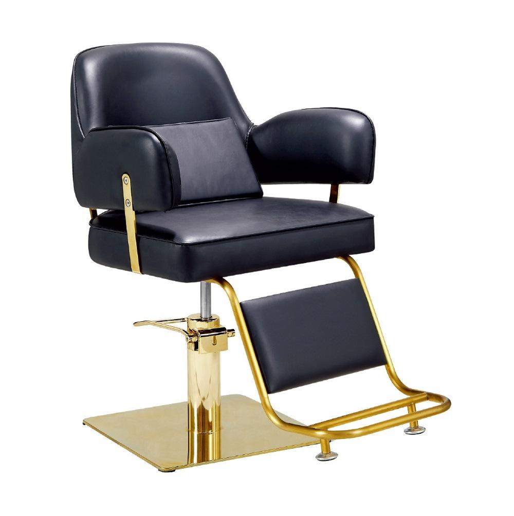 Hl-7285 Salon Barber Chair for Man or Woman with Stainless Steel Armrest and Aluminum Pedal