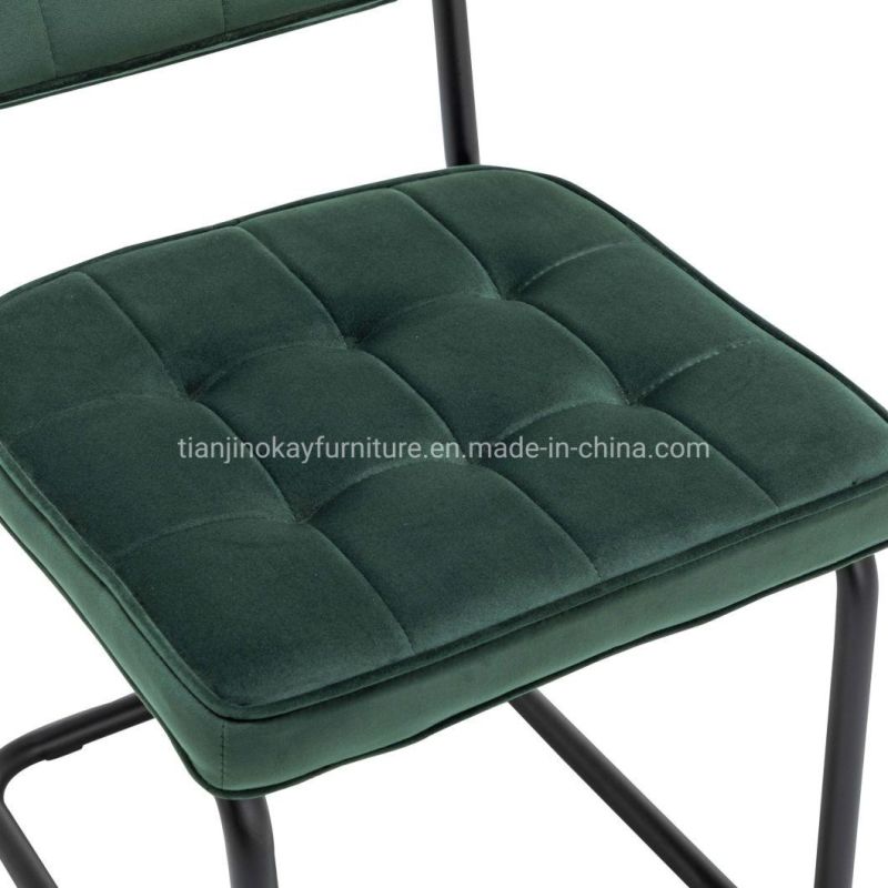 Wholesale Luxury Nordic Cheap Indoor Home Furniture Restaurant Leather Velvet Modern Dining Chair