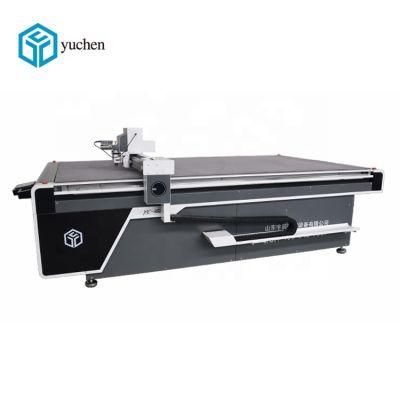 Hot Sale Making Machine Yuchen Oscillating Knife Cutting Machine for Soft Sofa Leather