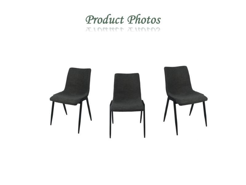 Nordic Modern Simple Light Luxury Dining Chair Home Furniture PU Leather Back Chair Leisure Hotel Negotiating Chair Dining Chair