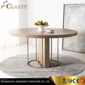 Wooden Marble Dining Table for Restaurant Furniture