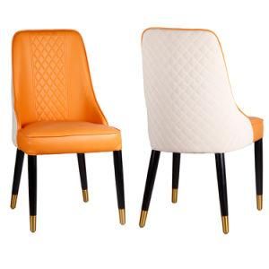 Manufacturer Nordic Design Upholstered Fabric Dining Banquet Chair