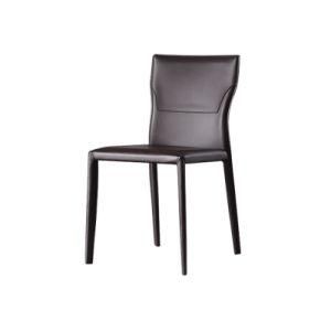 Best Selling Low Price Modern Design Metal Legs Upholstered Dining Chairs for Dining Room