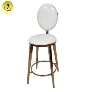 New Bar Stools High Chair Golden Stainless Steel Chair for Sale