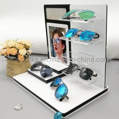 Retail Shops Customized Multi-Tier Acrylic Sunglasses Display Stand