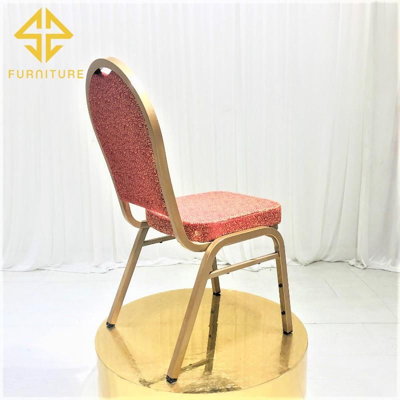 Elegant Restaurant Sturdy Leather Cushion High Quality Banquet Hotel Chair