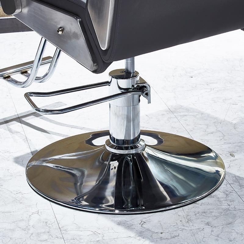 Hl-7276 Salon Barber Chair for Man or Woman with Stainless Steel Armrest and Aluminum Pedal