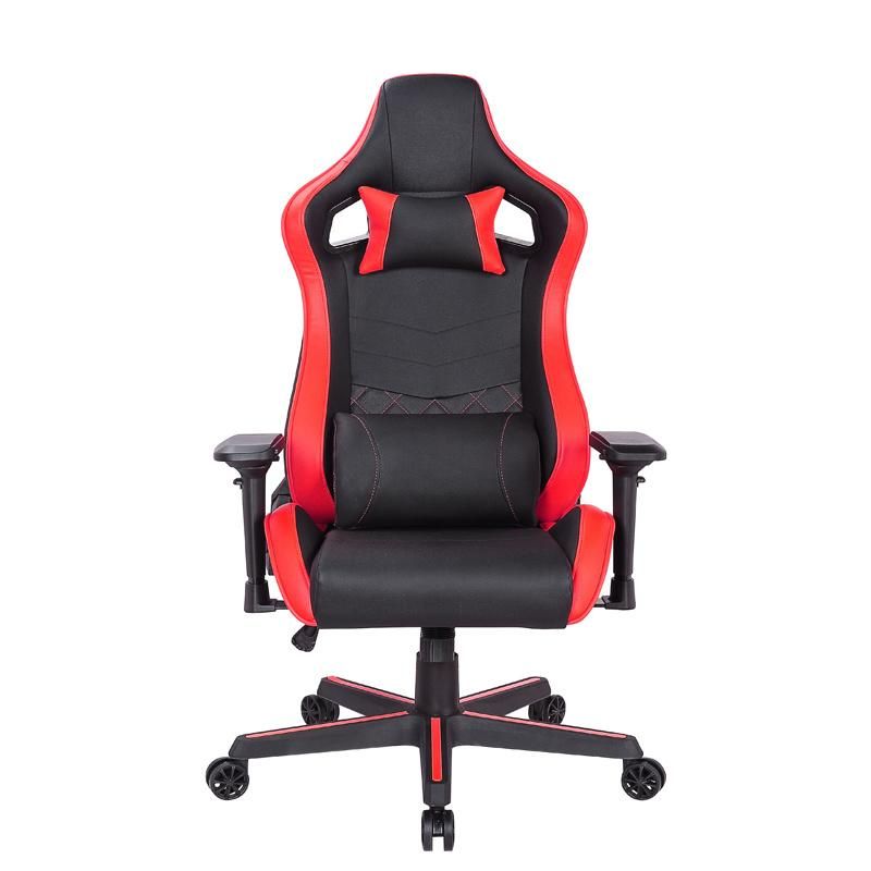 Ergonomic Design Game Chair Gaming Genuine with Headrest and Lumbar