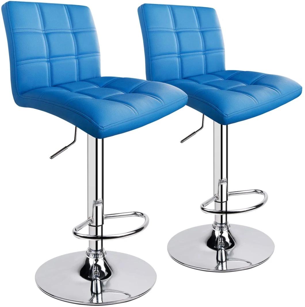 Wholesale Modern Stainless Steel Round The Back Bar Chair