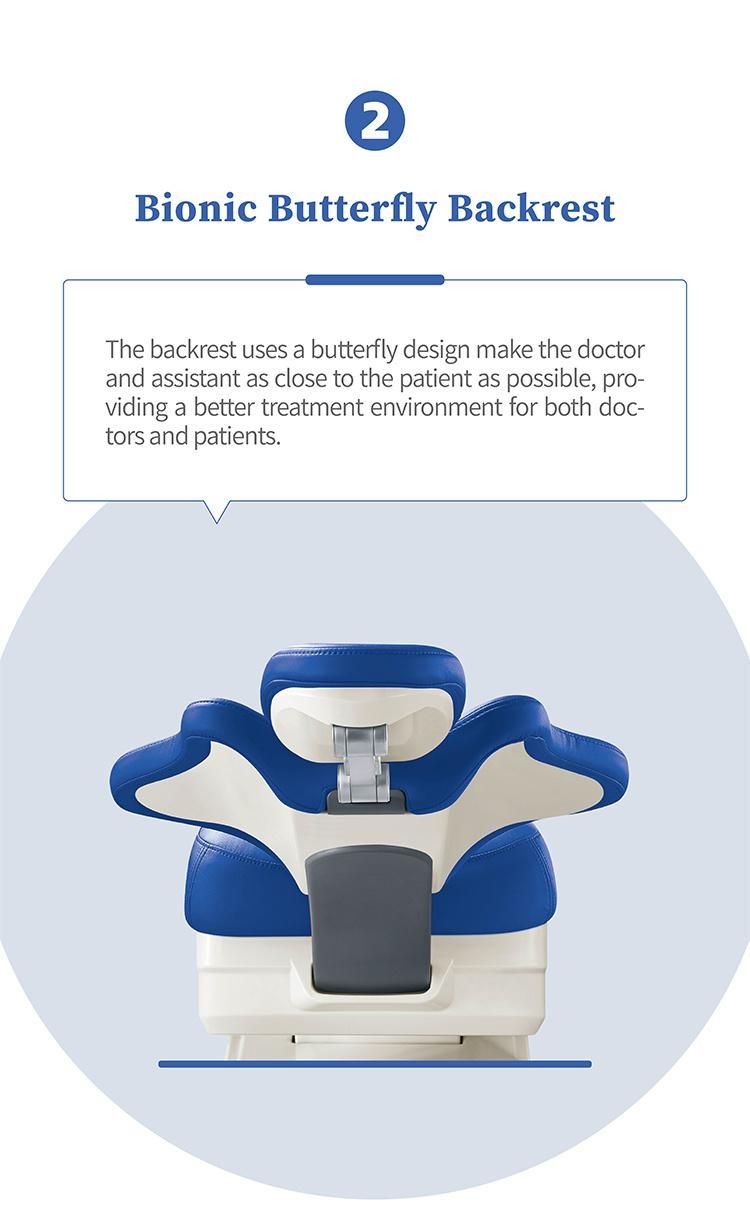 Ce, ISO Approval Real Leather Dental Chair Price /Dental Chair