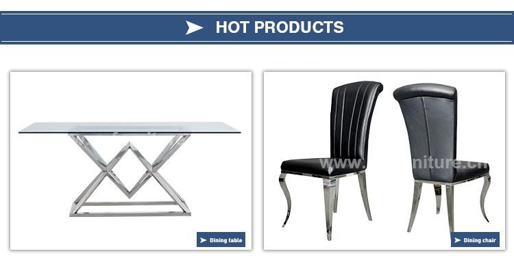 Wholesale Cheap Dining Room Steel Dining Chairs with PU