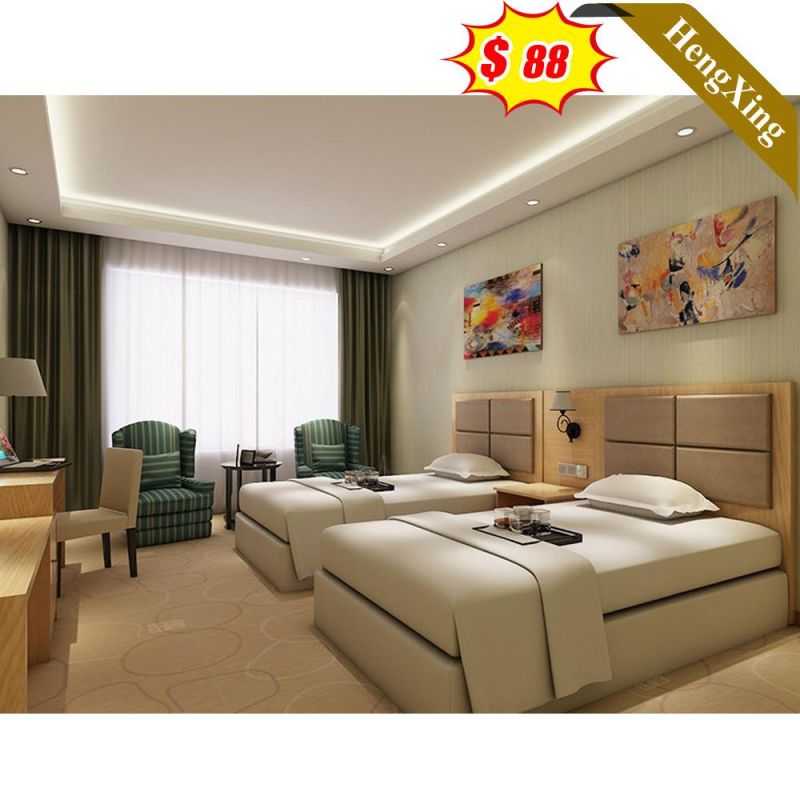 Comfortable Wood Designs King Queen Twin Single Size Soft Bed Hotel Bed Hotel Bedroom Furniture Sets