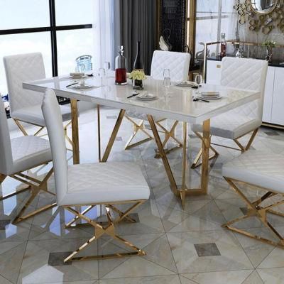 High Quality Dining Room Furniture PU Leather Restaurant Dining Chair
