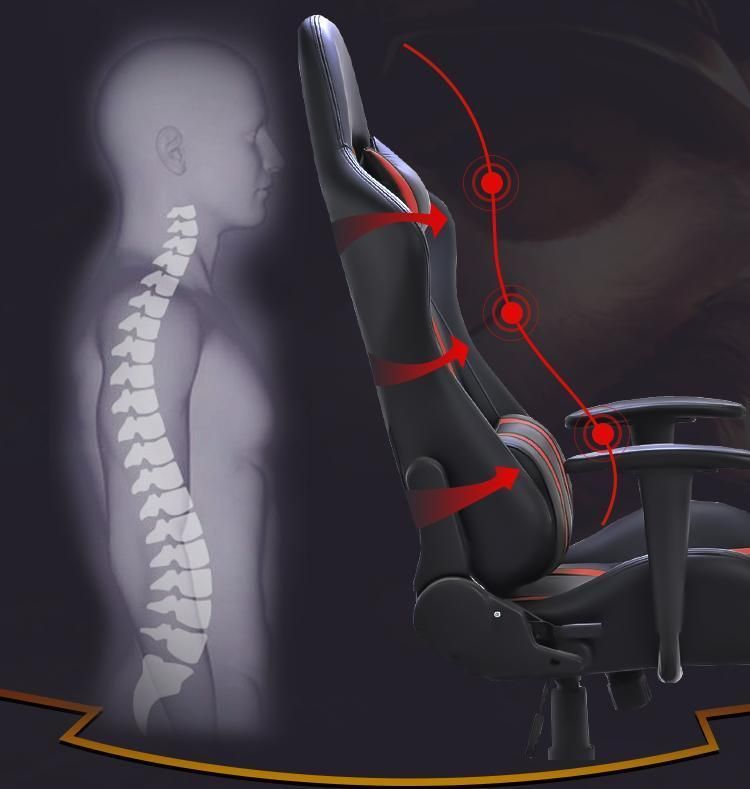 Li&Sung 10163 Ergonomic High Quality Adjustable Swivel Gaming Chair