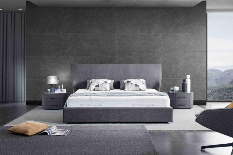 Foshan Factory Modern Bedroom Furniture Beds Home Furniture Hotel Furniture Gc1827
