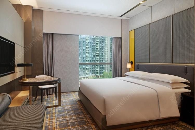 Wood Made Modern Hotel Bedroom Furniture Sheraton Hotel Design