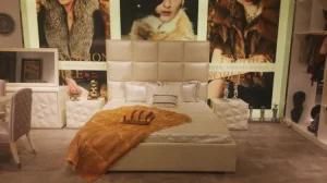 Luxury Bedroom Set Bed, Dresser, Nightstand