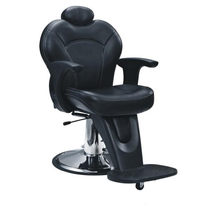 Hl- 1056 Salon Barber Chair for Man or Woman with Stainless Steel Armrest and Aluminum Pedal