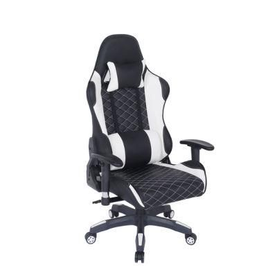 Adjustable Gaming Chair E-Sports Gamer Chair with Massage Lumbar and Neck Support