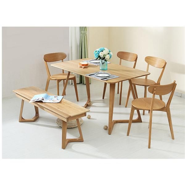 Dining Room Solid Wood Crutches Dining Table