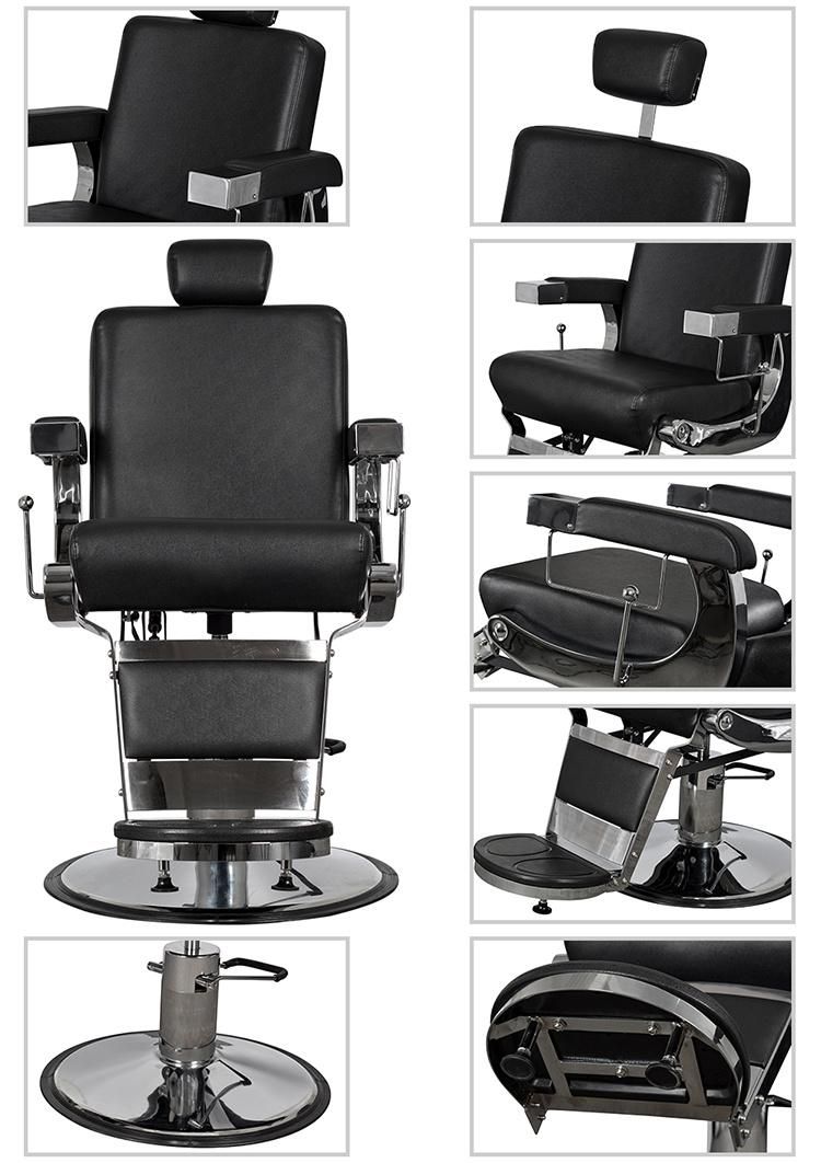 Hairdressing Men′s Salon Chair Portable Hair Chair Salon