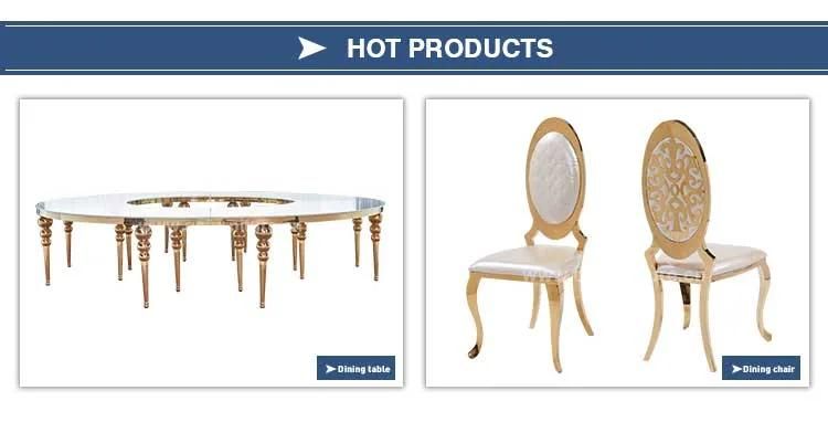 Vintage Design Hotel Wedding Chair Elegant PU Dining Wedding Chairs