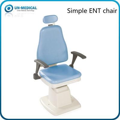 Medical Hospital Instrument Ce Approved Blue Simple Ent Patient Chair