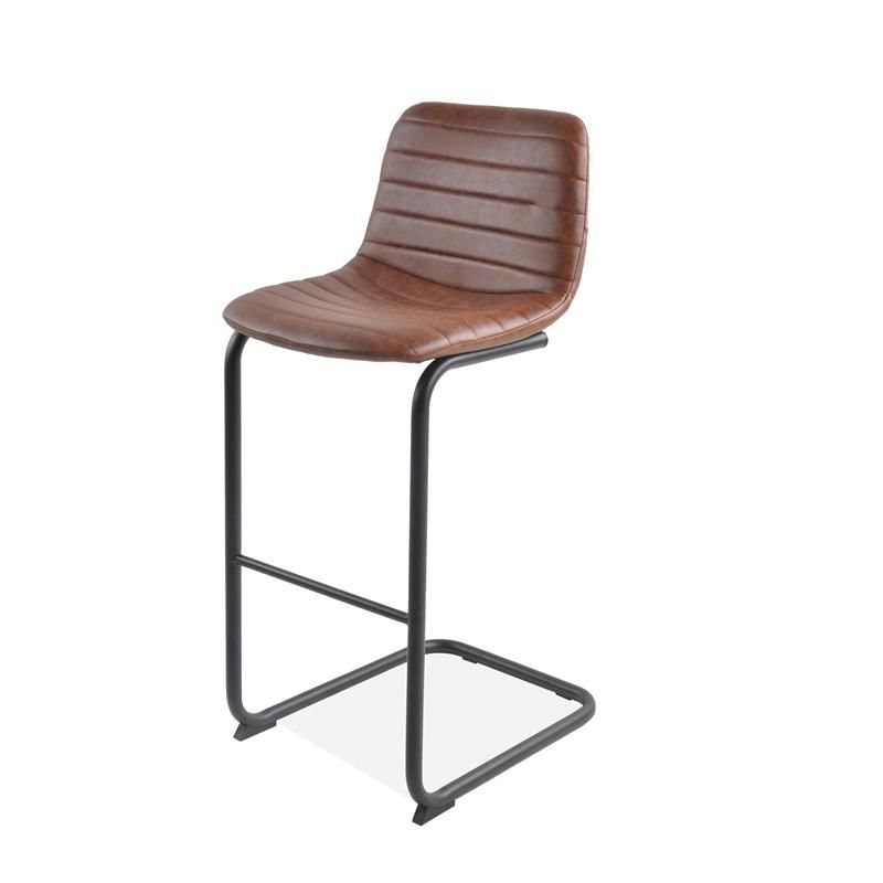 Modern Swivel Back Adjustable Hydraulic Fashion PU Leather Coffee Bar Stools Chairs