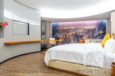 Customized Wooden Luxury Style 5 Star Hotel Bedroom Furniture Factory for Hyatt Regency Hotel
