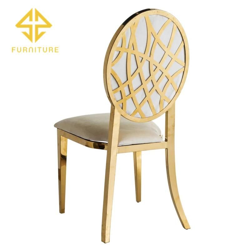 Sawa Modern Luxury Metal Frame Velvet Chair for Restaurant Dining