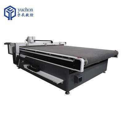 Yuchen CNC Roller Blinds Fabric Curtains Leather Strap Cutting Machine