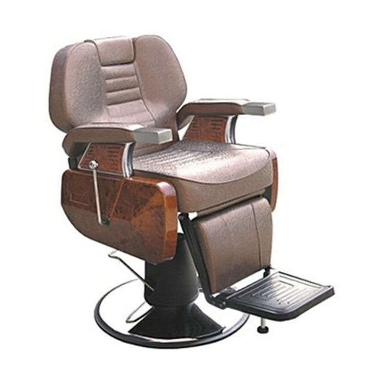 Hl-9281 Salon Barber Chair for Man or Woman with Stainless Steel Armrest and Aluminum Pedal