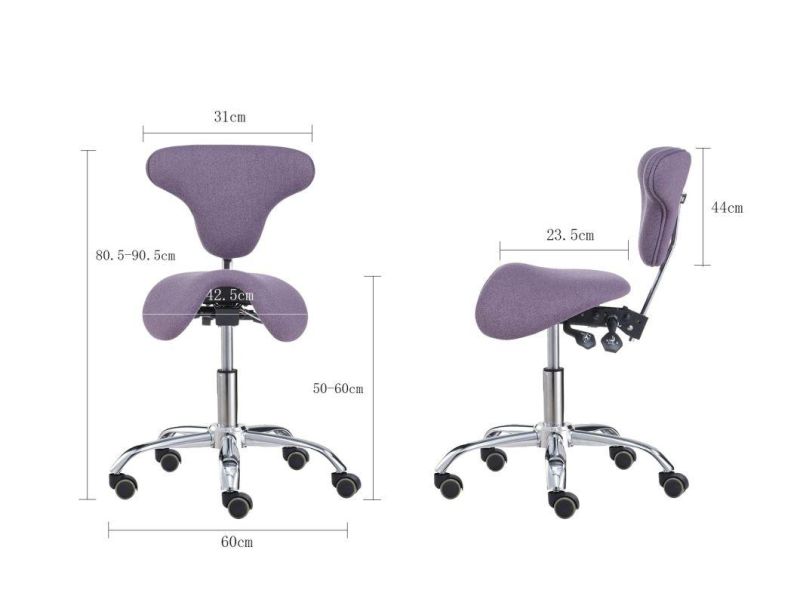 Best Selling Ergonomic Saddle Seat Salon Stool Barber Chair