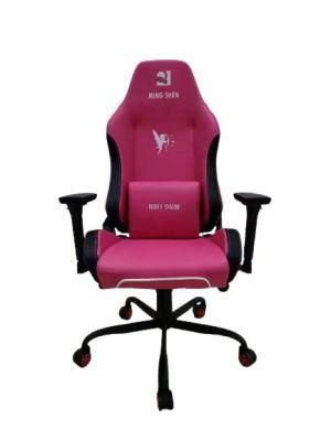 PC Computer Pink Gamer Massage Silla Racer Home Office Carmine Gaming Chair