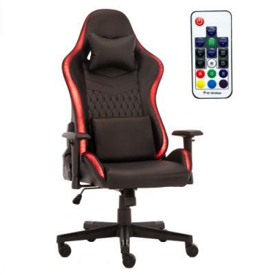 Best Comfortable Leather PVC Butterfly Tilt Mechanism Ergonomic Massage Gaming Chair