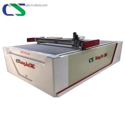 Automatic CNC Round Knife Cutting Machine for Fabric/Leather/Paper