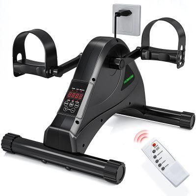 Electric Under Desk Bike Pedal Exerciser Automatic Adjustable Speed Elliptical Bike