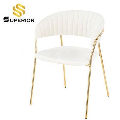 Wholesale Low Price English Style PU Leather Upholstered Dining Chair