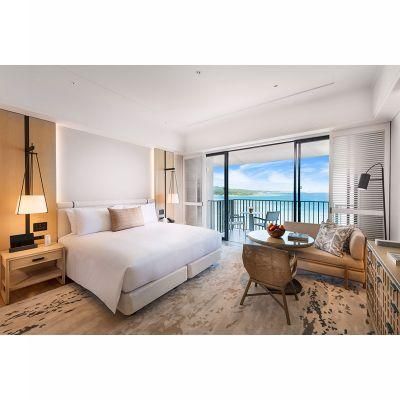 Bespoke Seaside Modern 5 Star Resort Hotel Bed Room Furniture Bed Frame