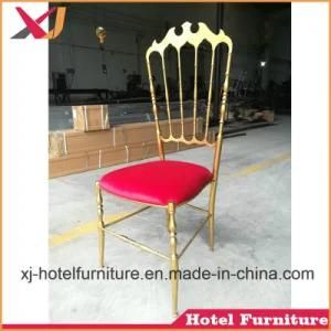Stainless Steel Napoleon Chair Chiavari Chair for Wedding/Banquet/Restaurant/Hotel/Dining Room