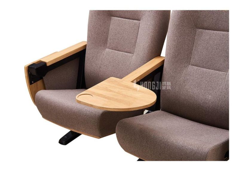 Solid Wood Office Conference Public Steel Auditorium Lecture Hall Chair