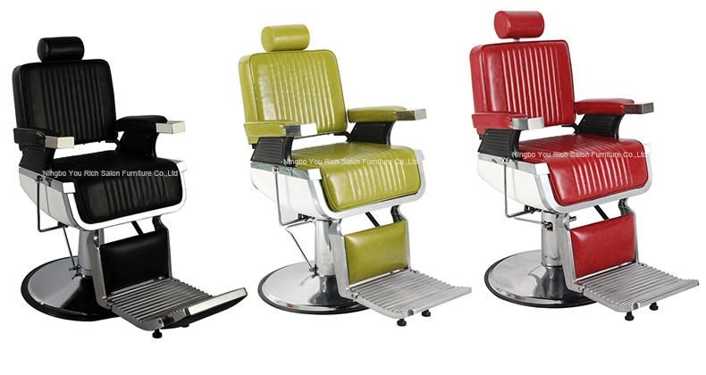 Hydraulic Reclining Barber Chair 360 Degrees Rolling Swivel Barber Chairs Hair Salon SPA Equipment