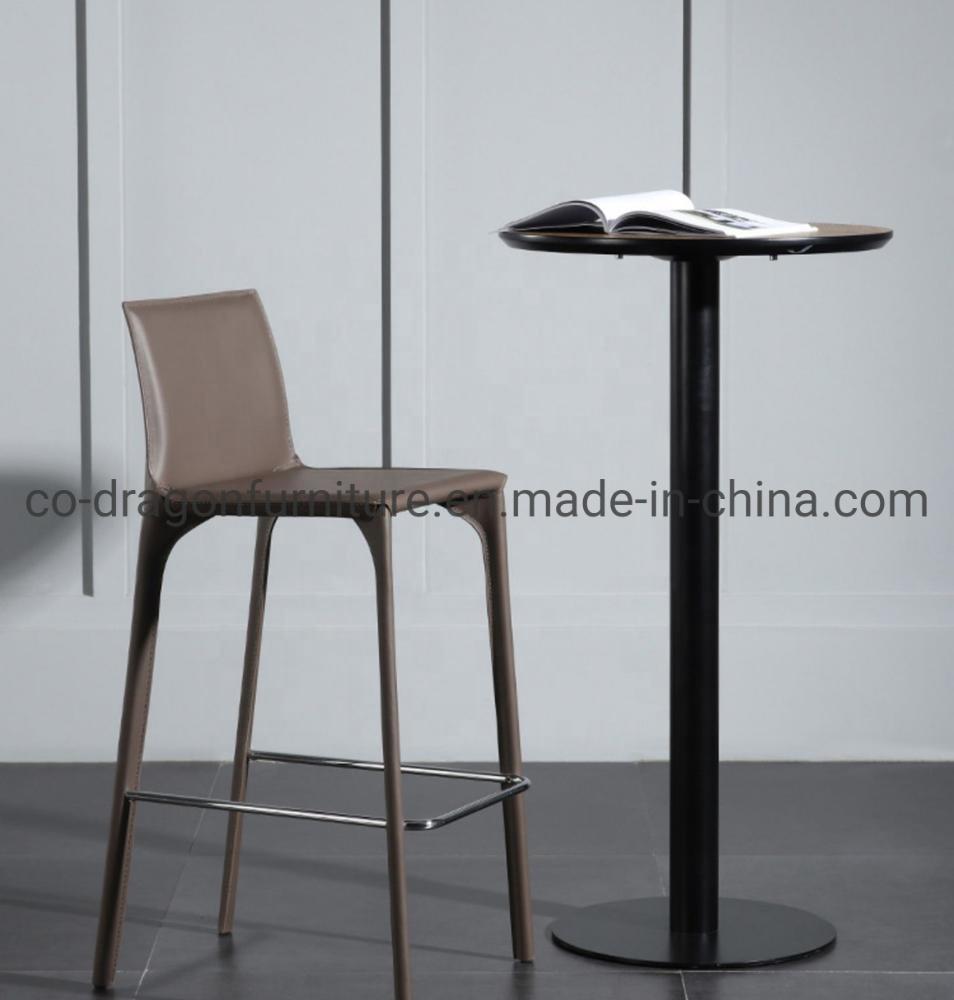 Modern High Bar Chair with Leather for Living Room Furniture