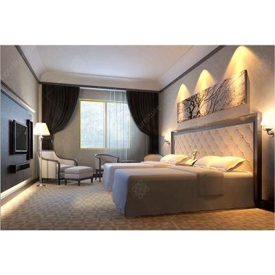 Economic Customized Furniture Manufacturer Hotel Bedroom Furniture Bed Room Set Guest Room