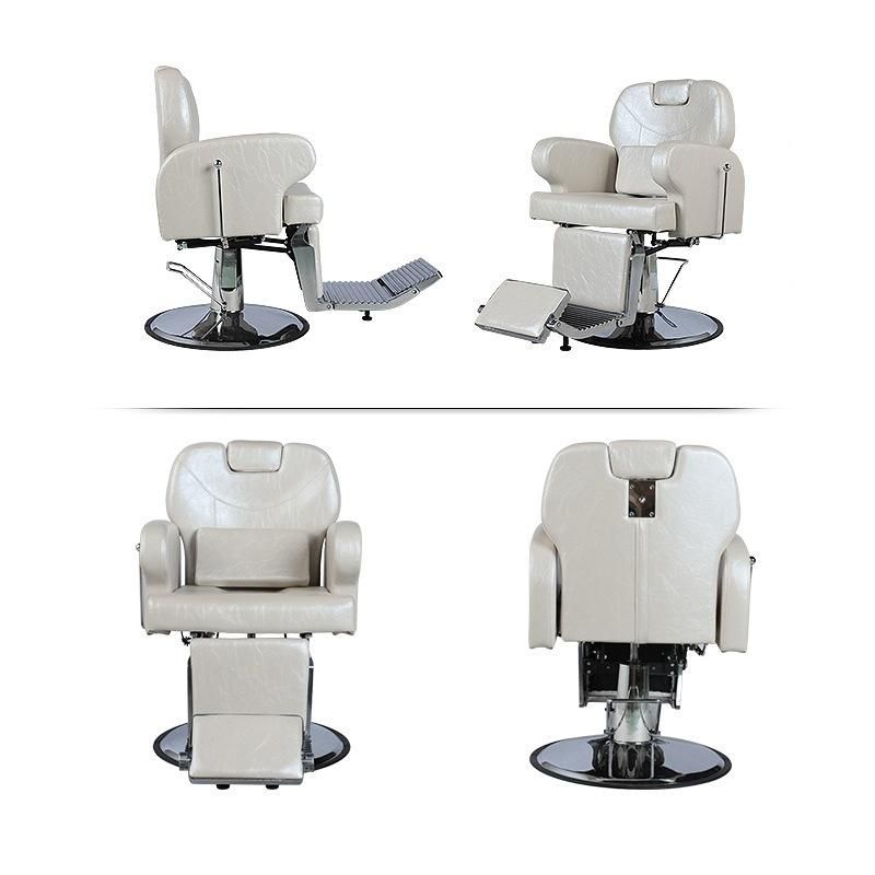 Hl-9251 2021 Salon Barber Chair Hl-9244 for Man or Woman with Stainless Steel Armrest and Aluminum Pedal