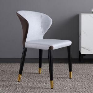 Modern Classic Design Chair Durable Leather Dining Chair Restaurant Chair