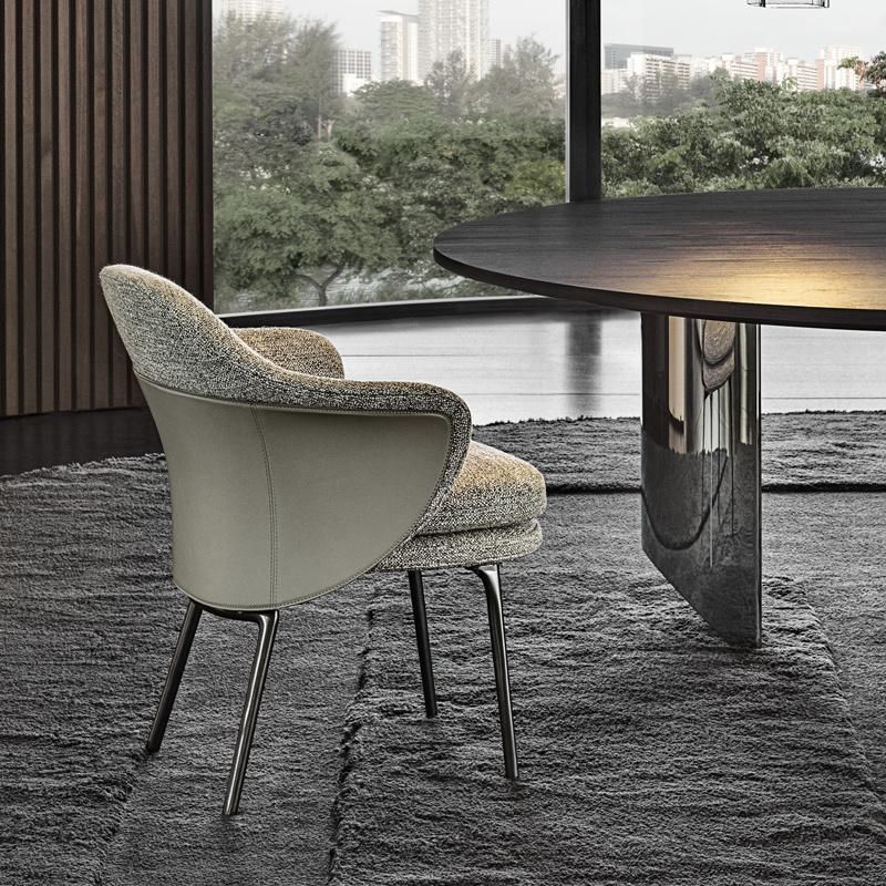 New Arrival Fashionable Luxury Soft Upholstery Dining Chair