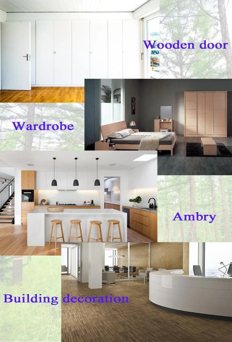 4 X 8FT Sheets 4mm5mm6mm8mm10mm12mm15mm Melamine Faced MDF Fiberboard for Indoor Furniture Use